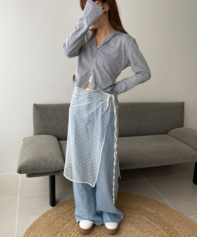 Lグレー　モデル:157cm F着用