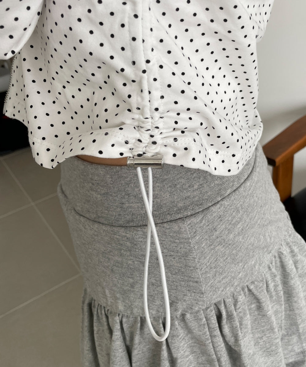 ホワイト　モデル:157cm F着用