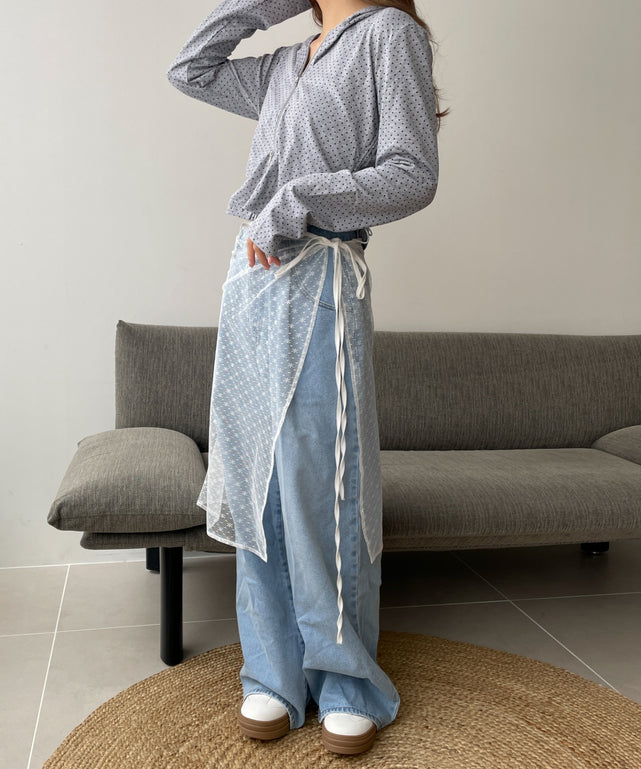 Lグレー　モデル:157cm F着用