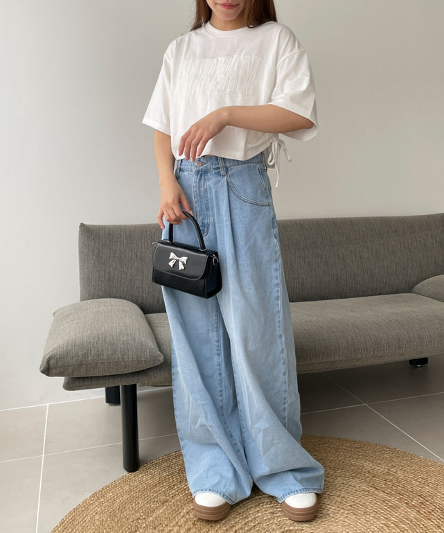 ホワイト　モデル:157cm F着用