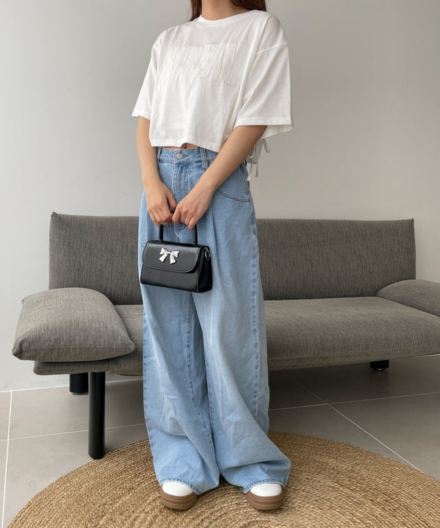 ホワイト　モデル:157cm F着用