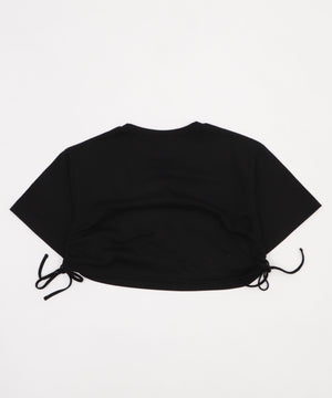 ロゴレースドロストショートT