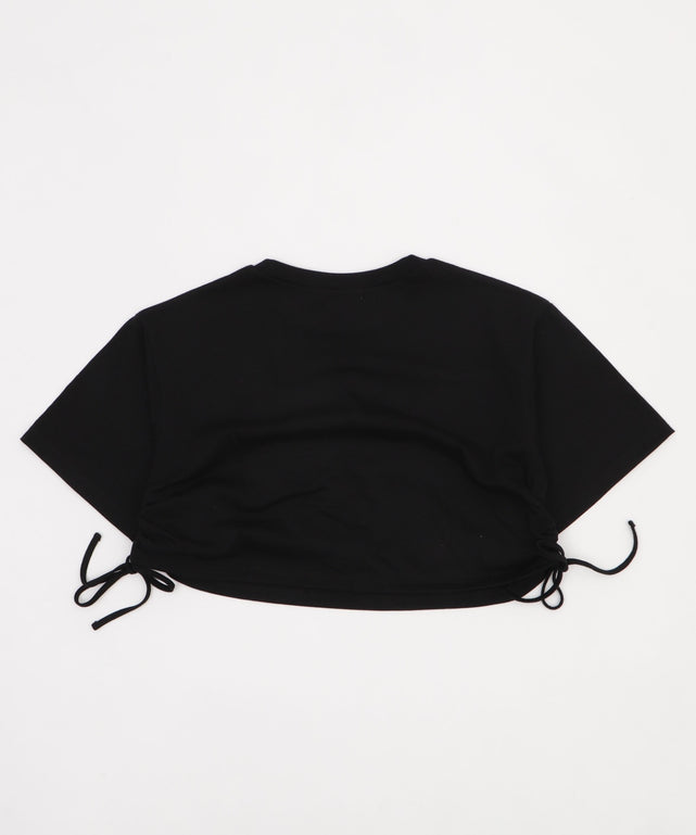 ロゴレースドロストショートT