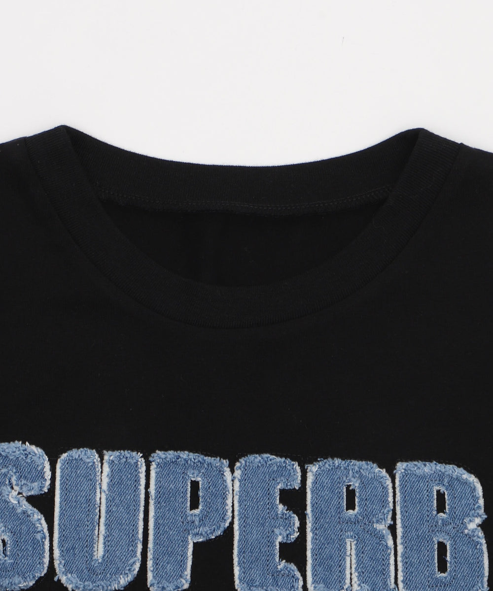 デニムロゴT