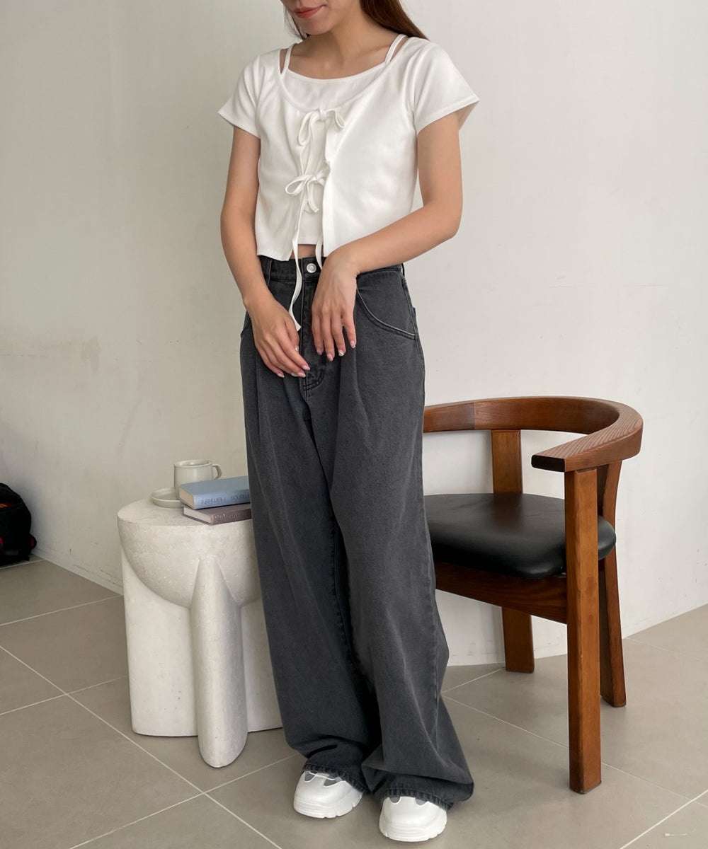 ホワイト　モデル:157cm F着用