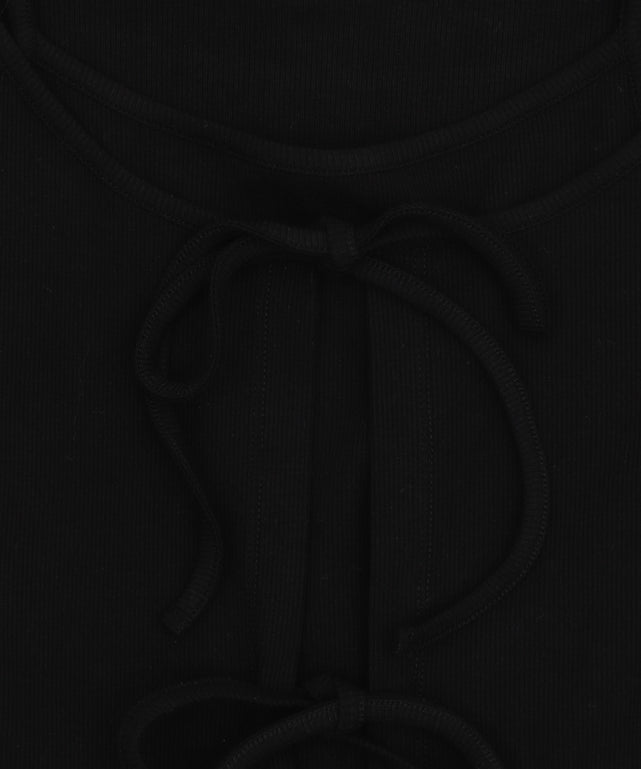 キャミドッキングカーデトップス