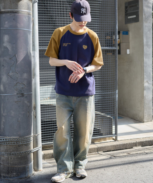 ネイビー モデル：180cm L着用