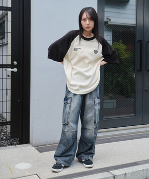 オフホワイト モデル：159cm L着用