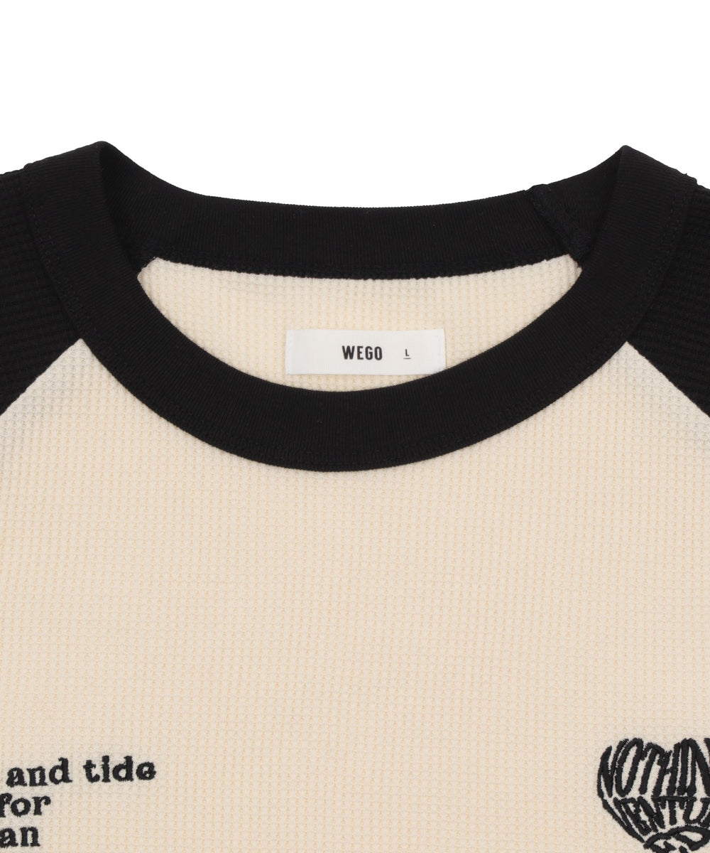 ワッフルラグランT（SS）