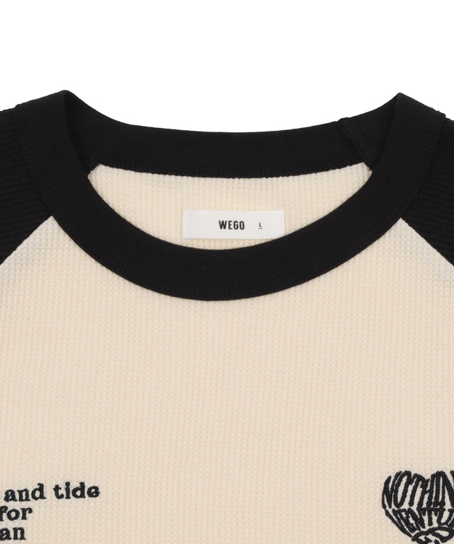 ワッフルラグランT（SS）