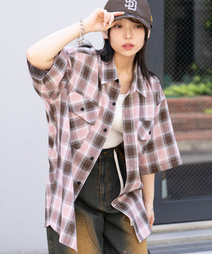 柄7 モデル:159cm M着用