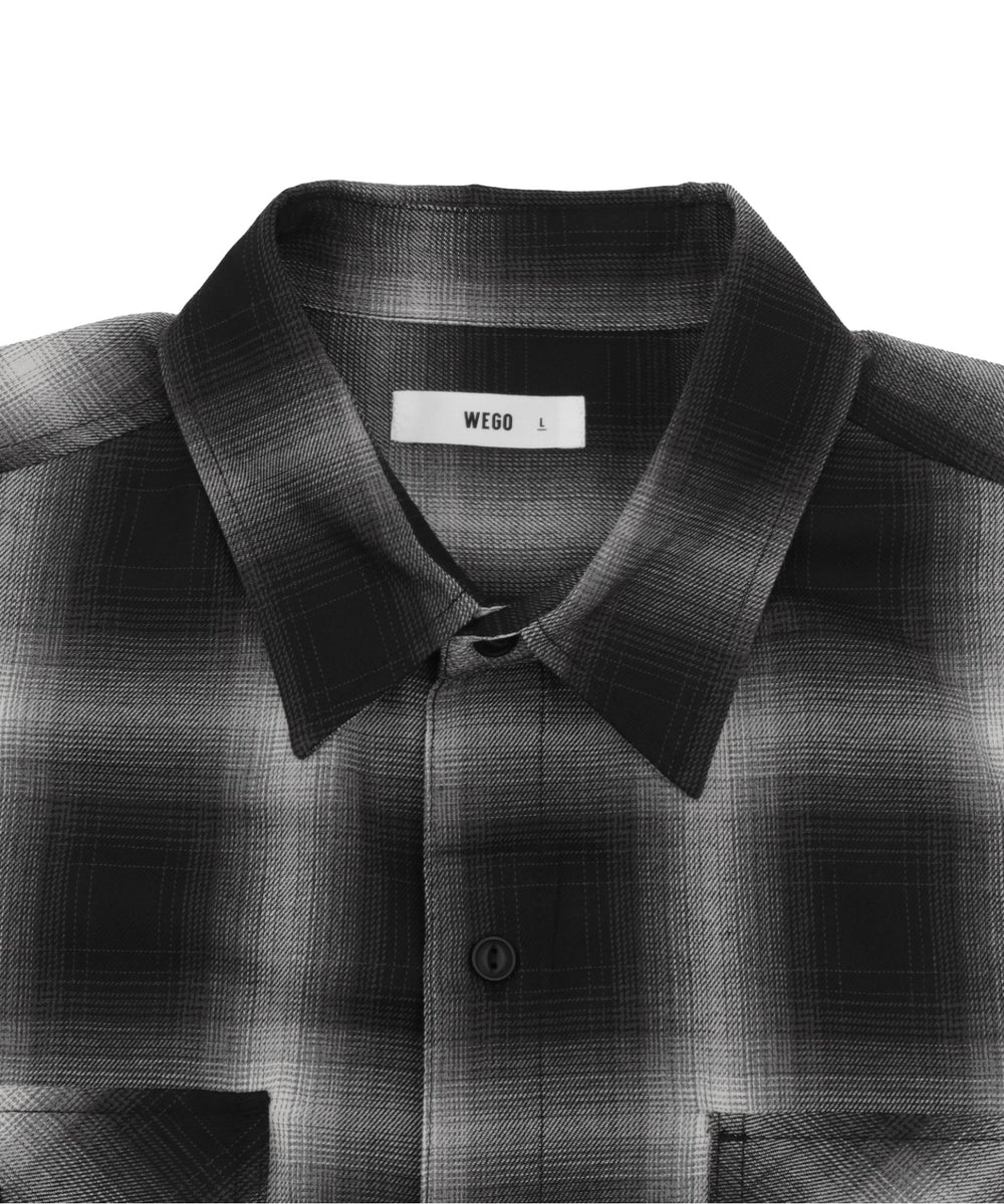 オンブレチェックシャツ（SS）