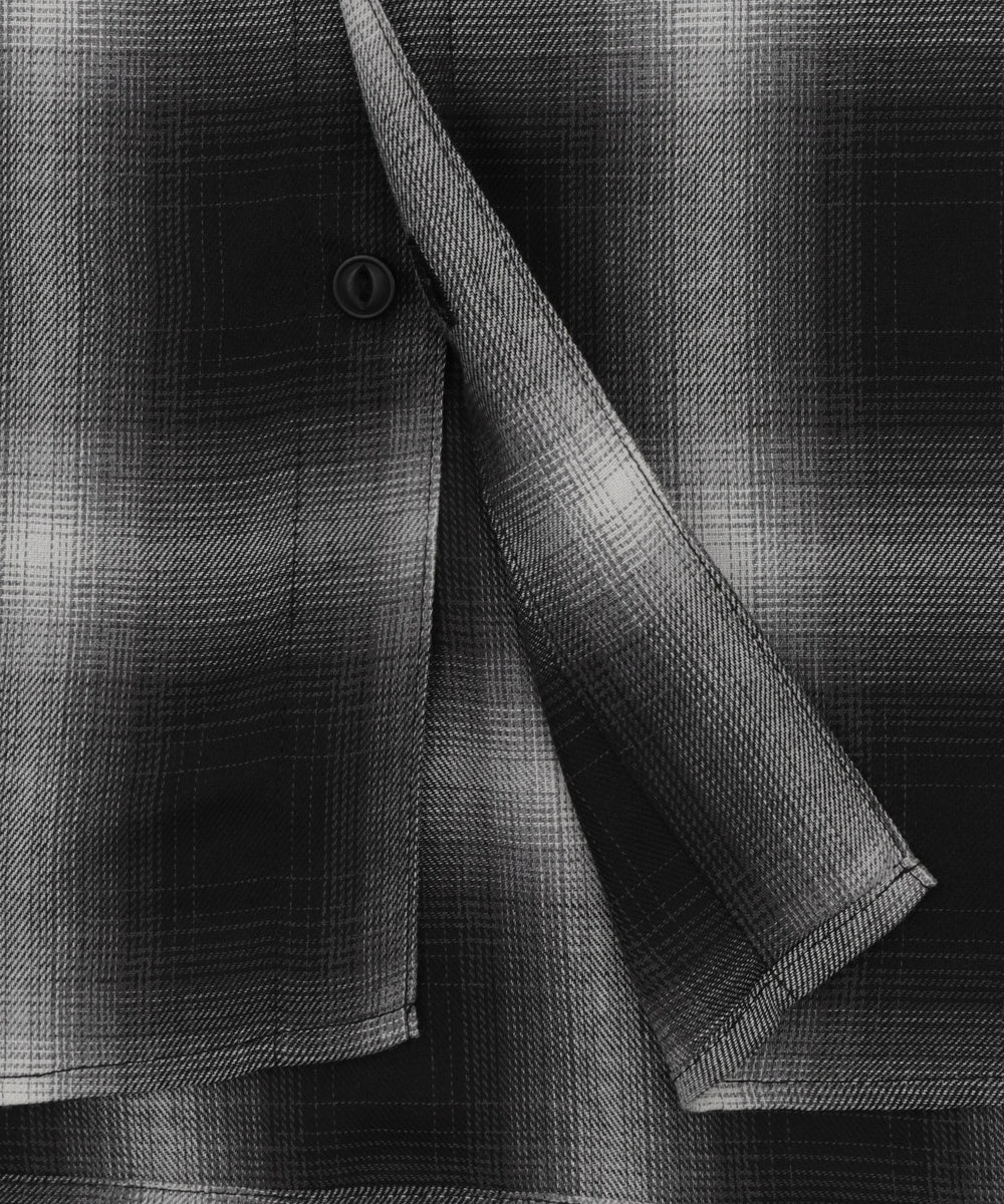 オンブレチェックシャツ（SS）
