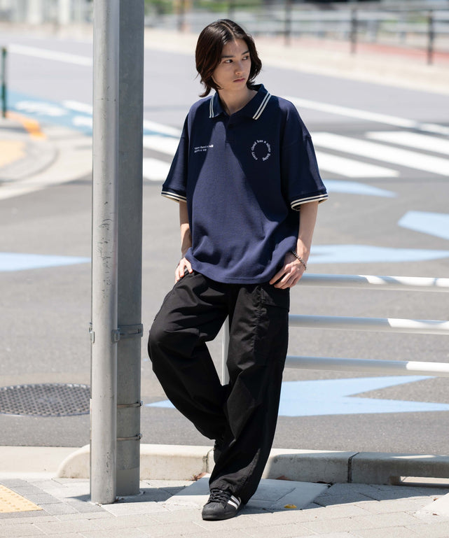 ネイビー モデル：175cm L着用