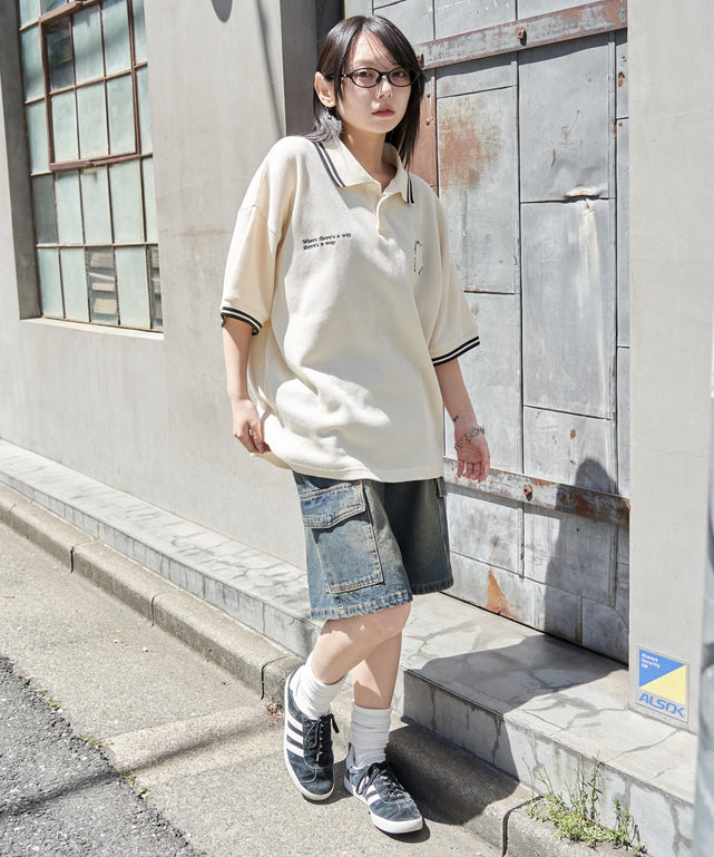 オフホワイト モデル：159cm L着用