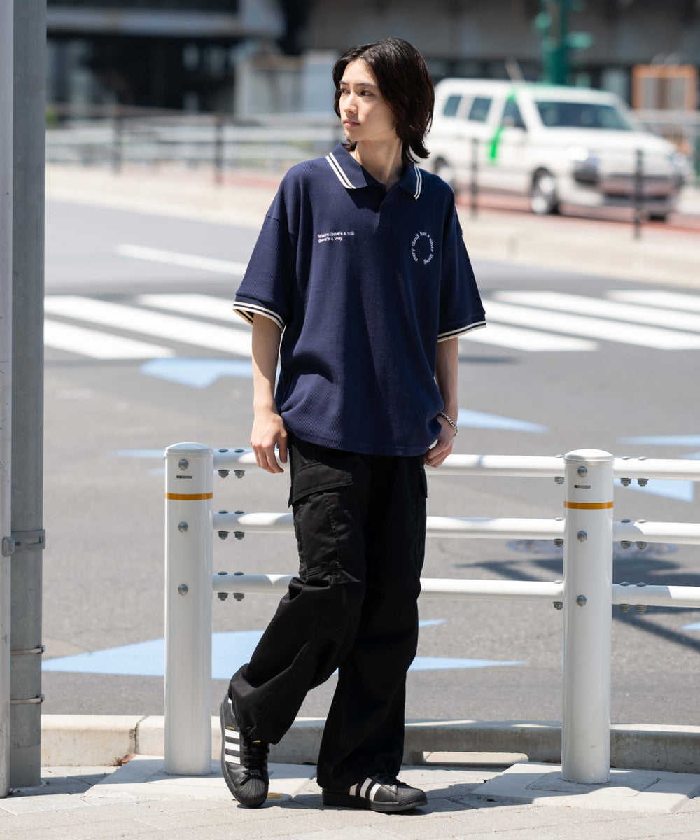 ネイビー モデル：175cm L着用