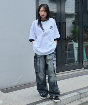 アッシュグレー　モデル:159cm L着用