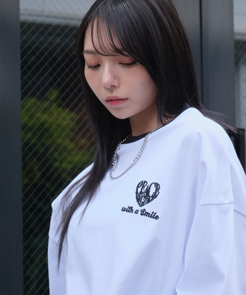 アッシュグレー　モデル:159cm L着用