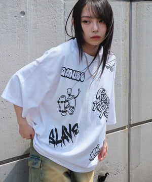 ホワイト　モデル:159cm L着用