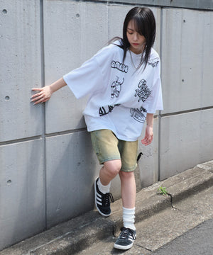 ホワイト　モデル:159cm L着用