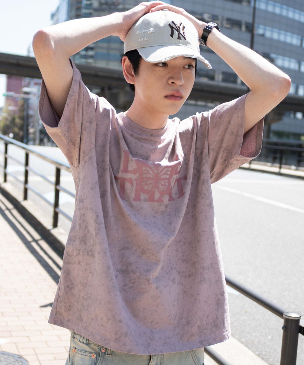 ピンク　モデル:180cm L着用