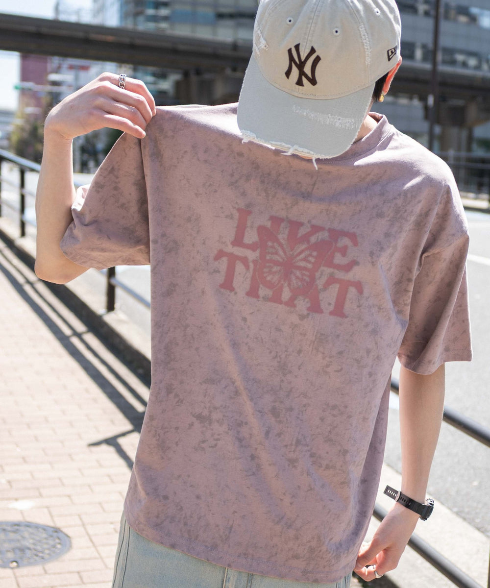 ピンク　モデル:180cm L着用