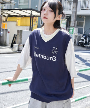 ネイビー モデル：159cm L着用