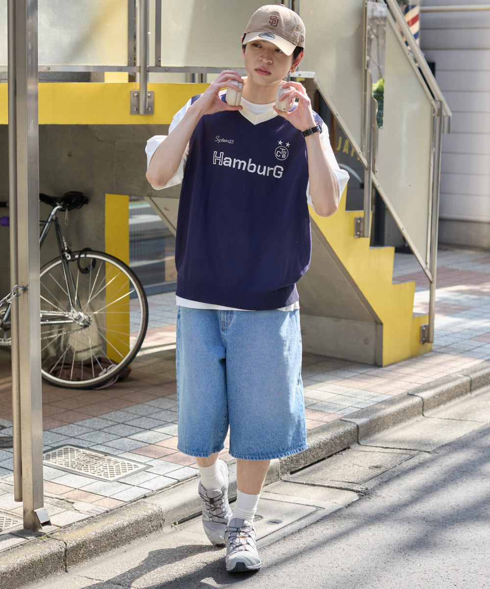 ネイビー モデル：180cm L着用