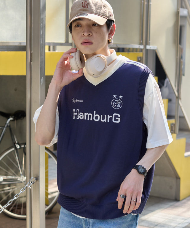 ネイビー モデル：180cm L着用