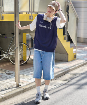 ネイビー モデル：180cm L着用