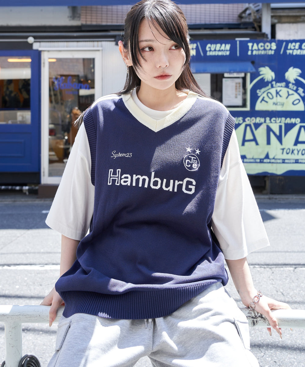 ネイビー モデル：159cm L着用