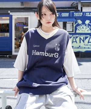 ネイビー モデル：159cm L着用