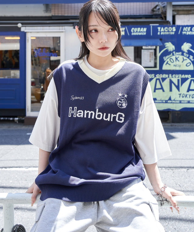 ネイビー モデル：159cm L着用