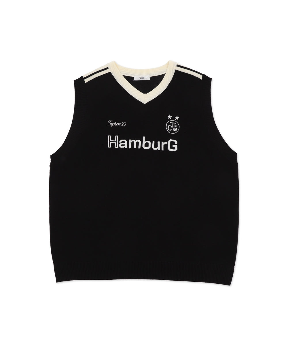 アンサンブルゲームロゴニットベスト