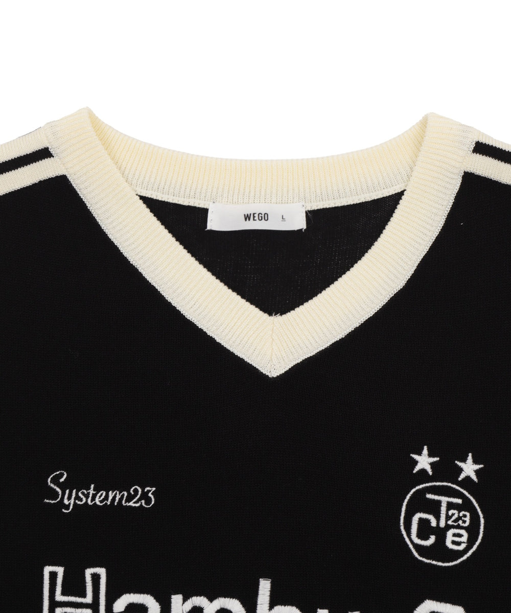 アンサンブルゲームロゴニットベスト