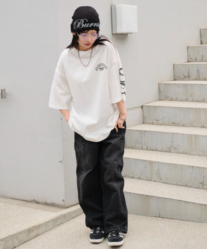 ホワイト　モデル:159cm L着用