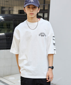 ホワイト　モデル:178cm L着用