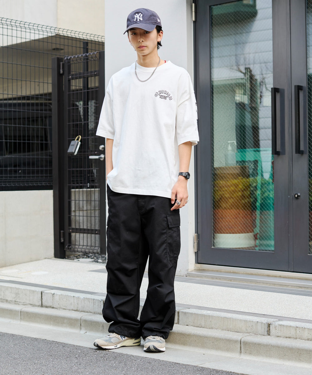 ホワイト　モデル:178cm L着用