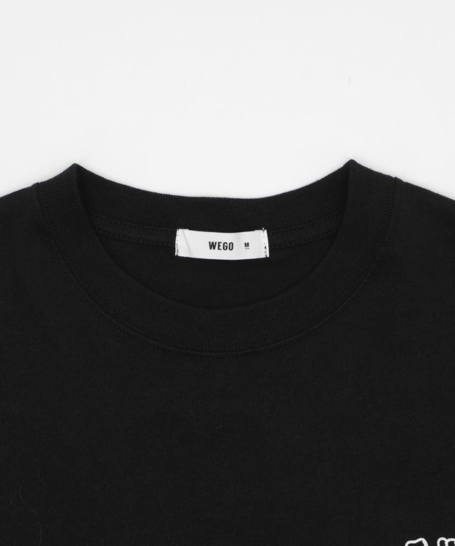 アクセ付きストレートロゴT（SS）