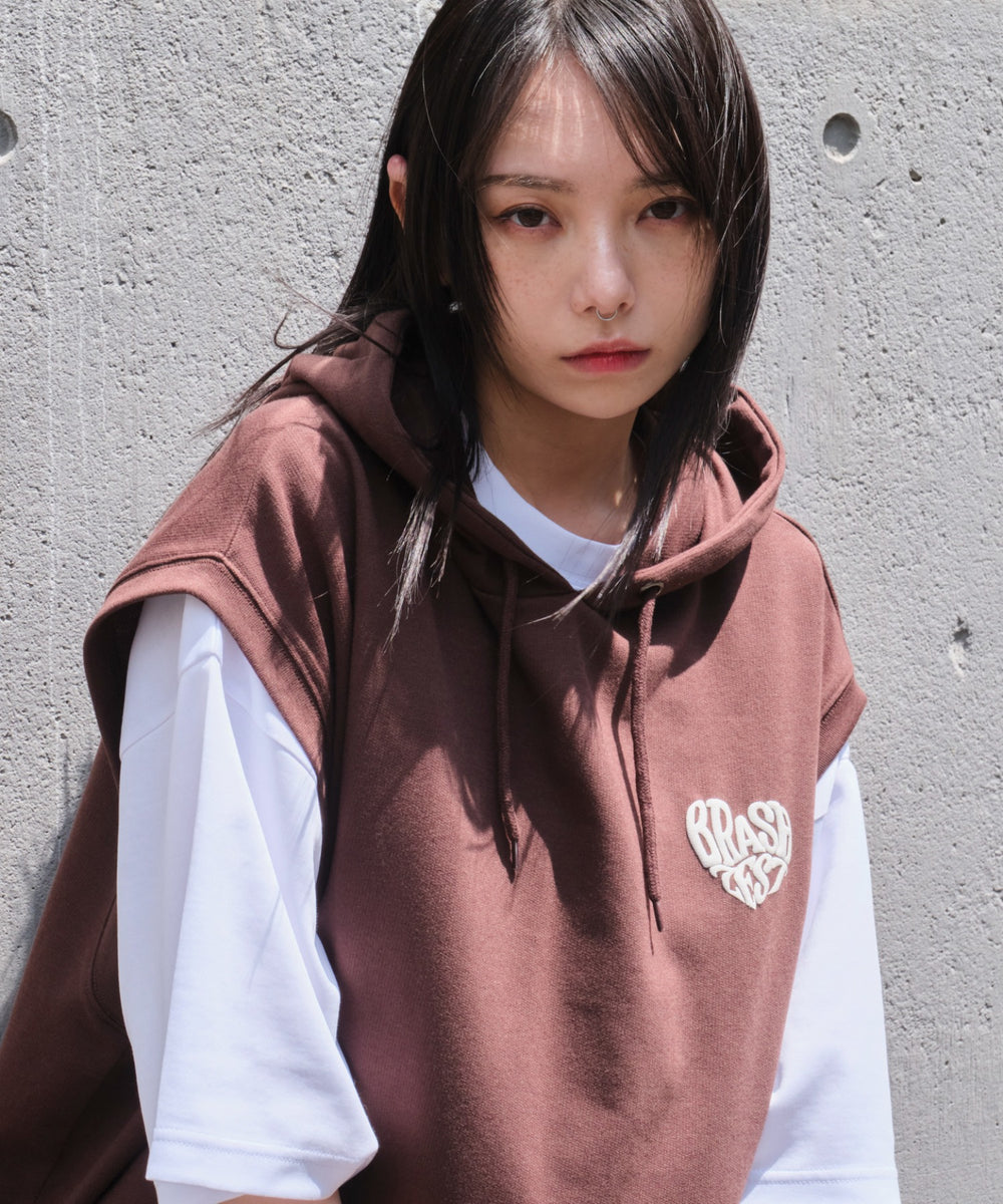 ブラウン　モデル:159cm L着用