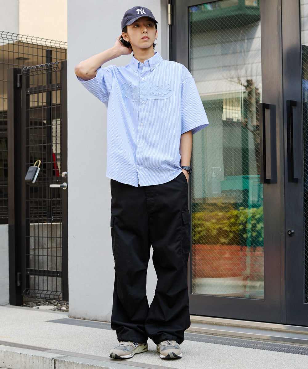 ブルーストライプ モデル：178cm L着用