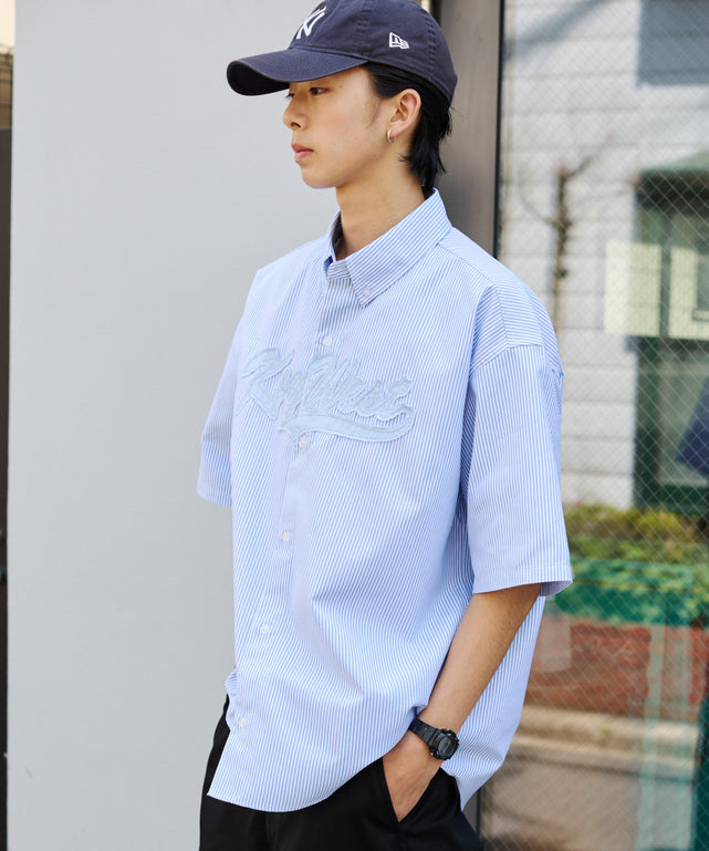 ブルーストライプ モデル：178cm L着用