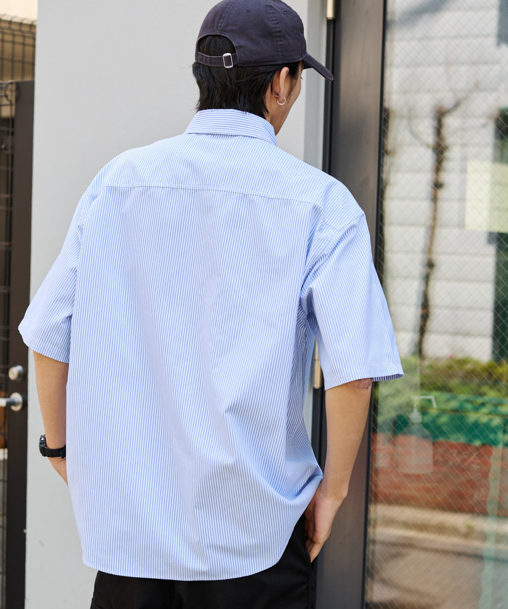 ブルーストライプ モデル：178cm L着用