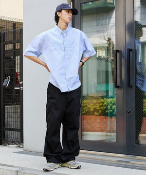 ブルーストライプ モデル：178cm L着用