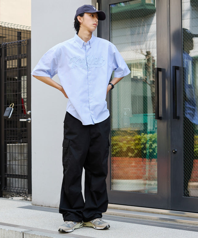 ブルーストライプ モデル：178cm L着用