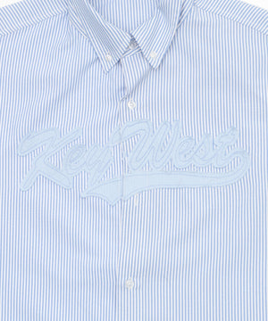 オックスフォードダメージアップリケシャツ（SS）