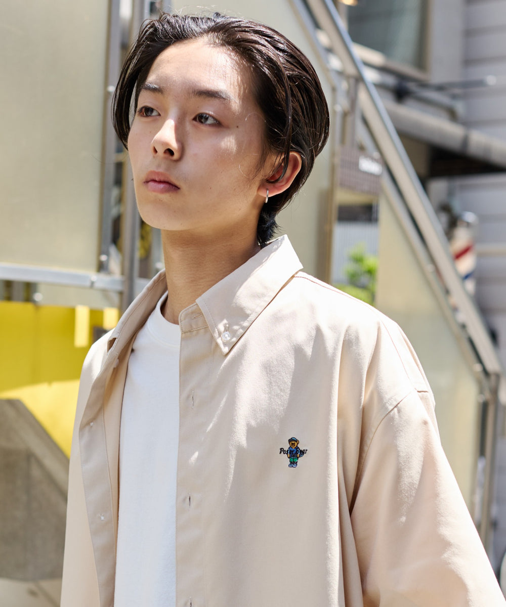 ベージュ モデル：178cm L着用