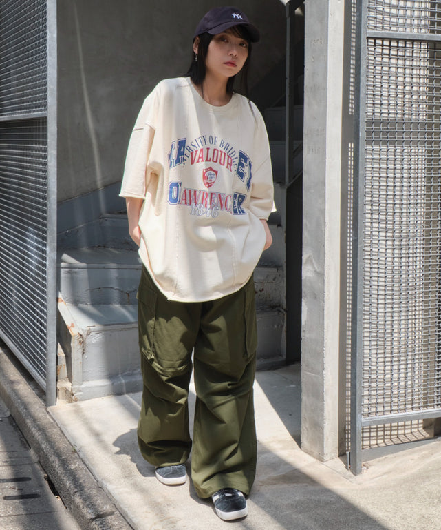 オフホワイト モデル：159cm L着用