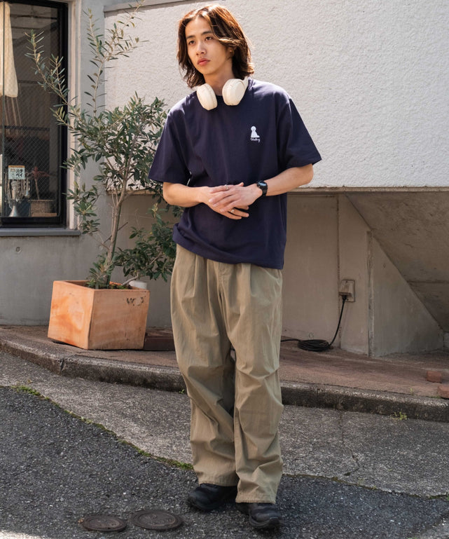 ネイビー モデル：175cm L着用