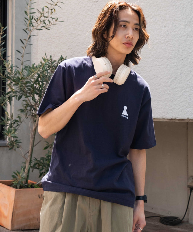 ネイビー モデル：175cm L着用